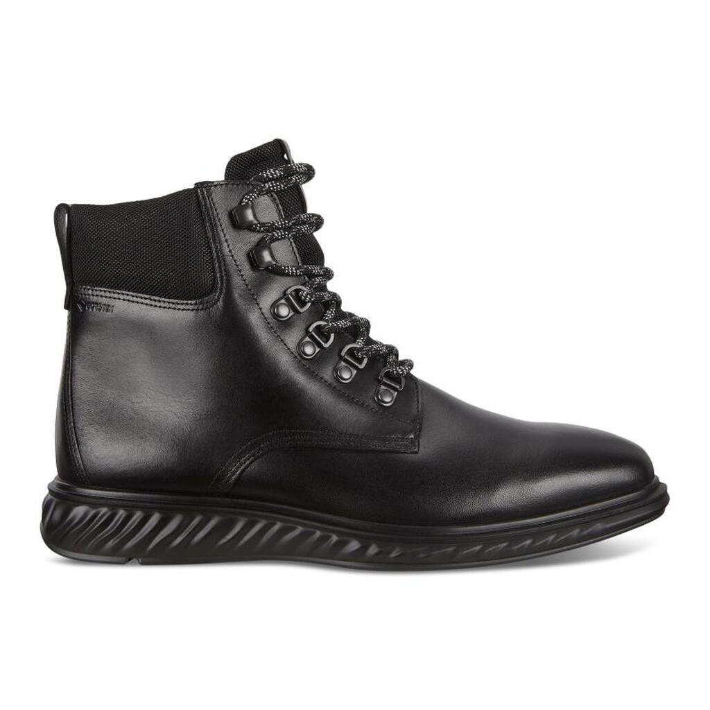 Ecco St. 1 Hybrid Lite Gtx Mens Boots In Black Online - India NYG-147965